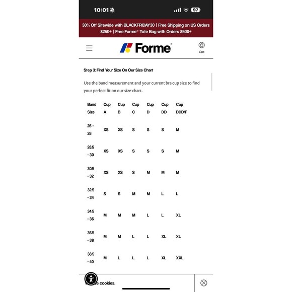 Forme Women's Corrective Posture Wire Free Power Bra Ecru Medium NWT $178 - Picture 13 of 13